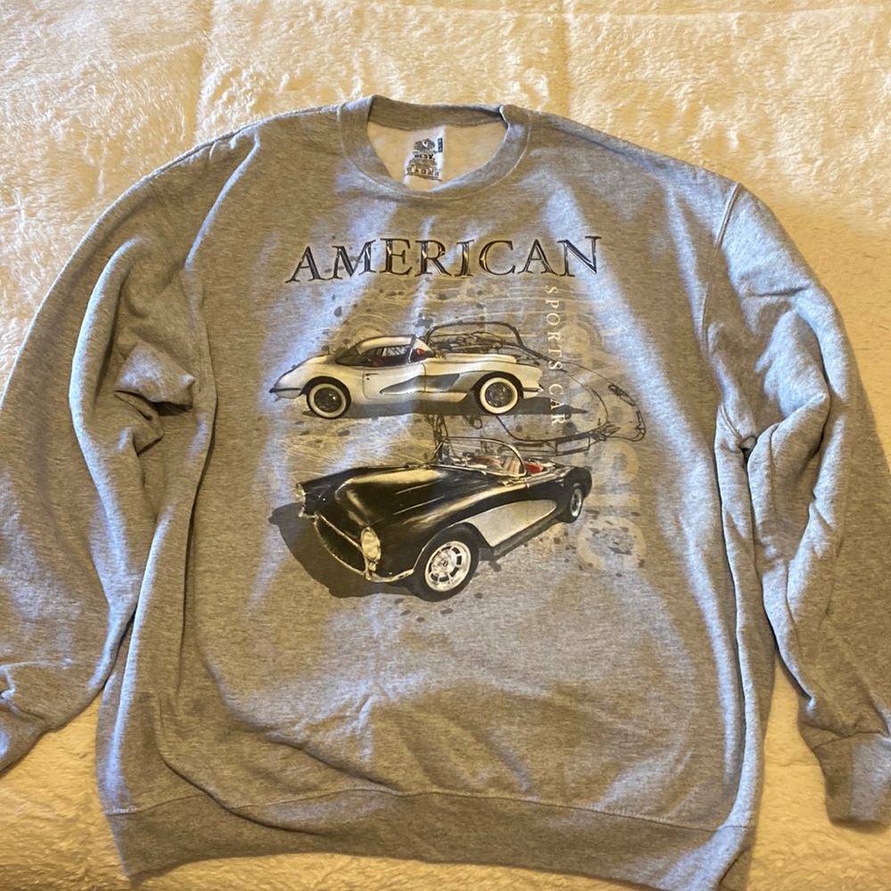 Men’s Vintage Car Sweatshirt